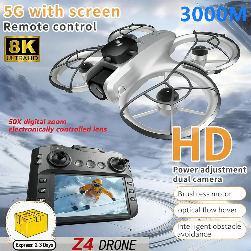 Top Rc Hobby Mini Xcub - Nouveau Drone MINI Z4 4K Professionnel