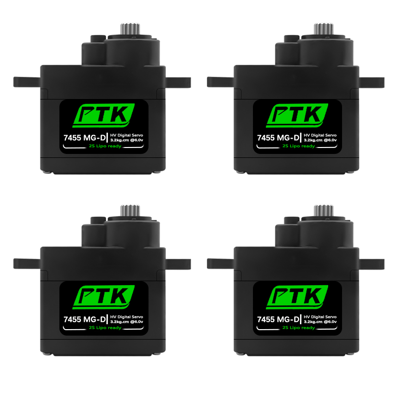 Rc Hobby Grade - Servo numérique PTK 7455MG-D 12g à