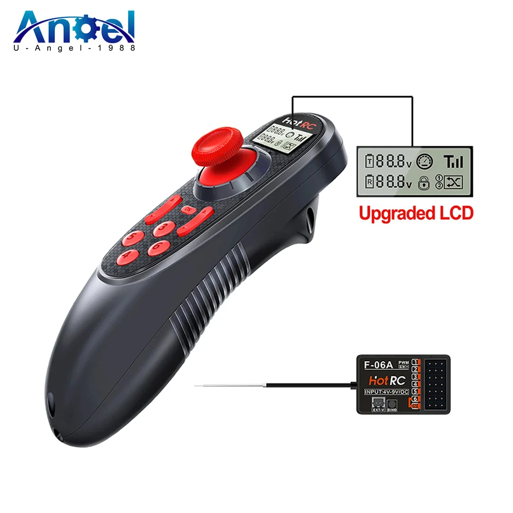 Radio Transmitter 6Ch - HOTRC DS-600 6CH 2.4GHz système Radio