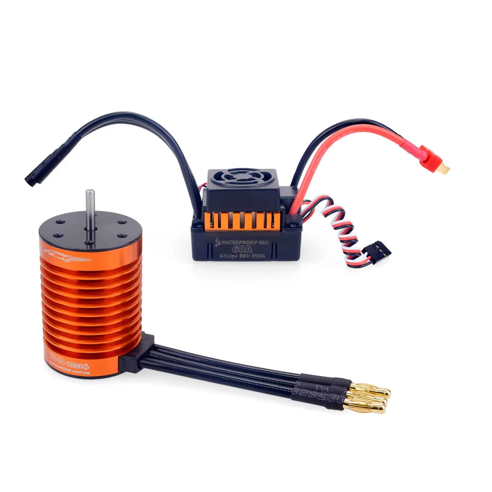 Esc Waterproof 60A - Moteur sans balais étanche pour camion