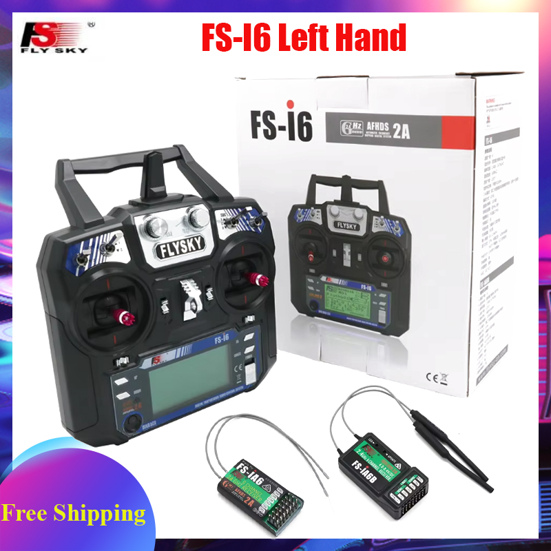 Radio Transmitter 6Ch - Émetteur radio RC FlySky FS i6