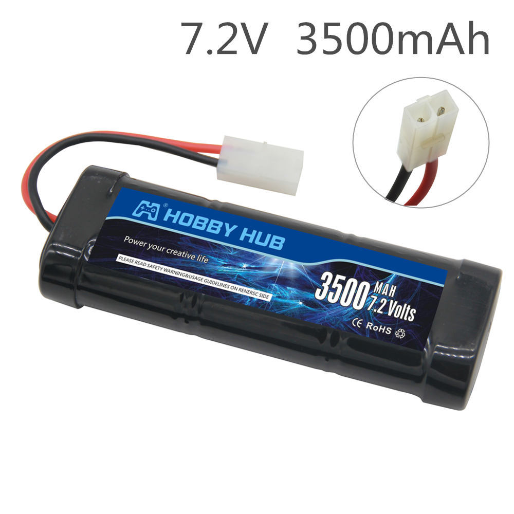 Batterie Ni-MH 7.2V 5000mAh av - Rc Hobbyking avis et prix