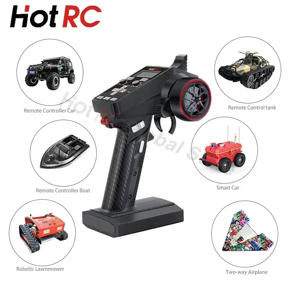 Émetteur radio HotRC CT-6A 2.4 - Radio Transmitter 6Ch avis et prix