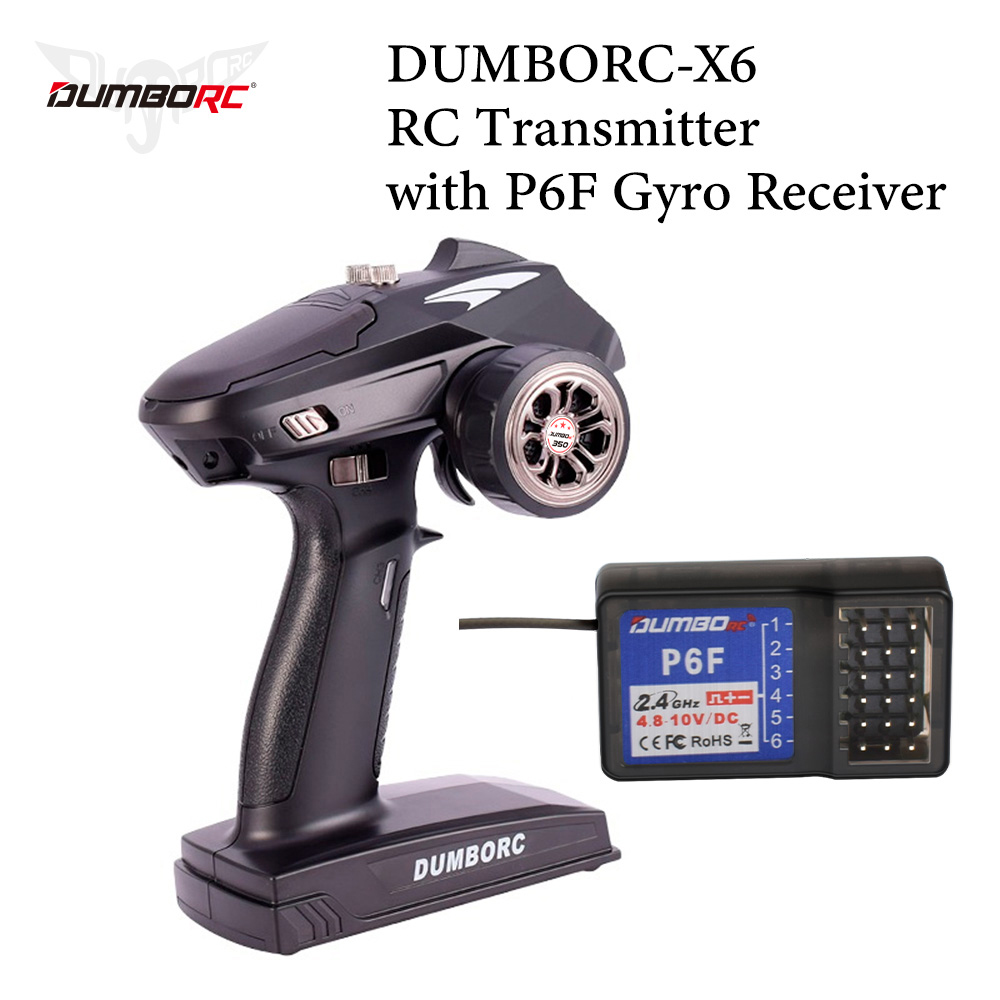 DUMBORC X6P 6CH 2.4G RC contrô - Radio Transmitter 6Ch avis et prix