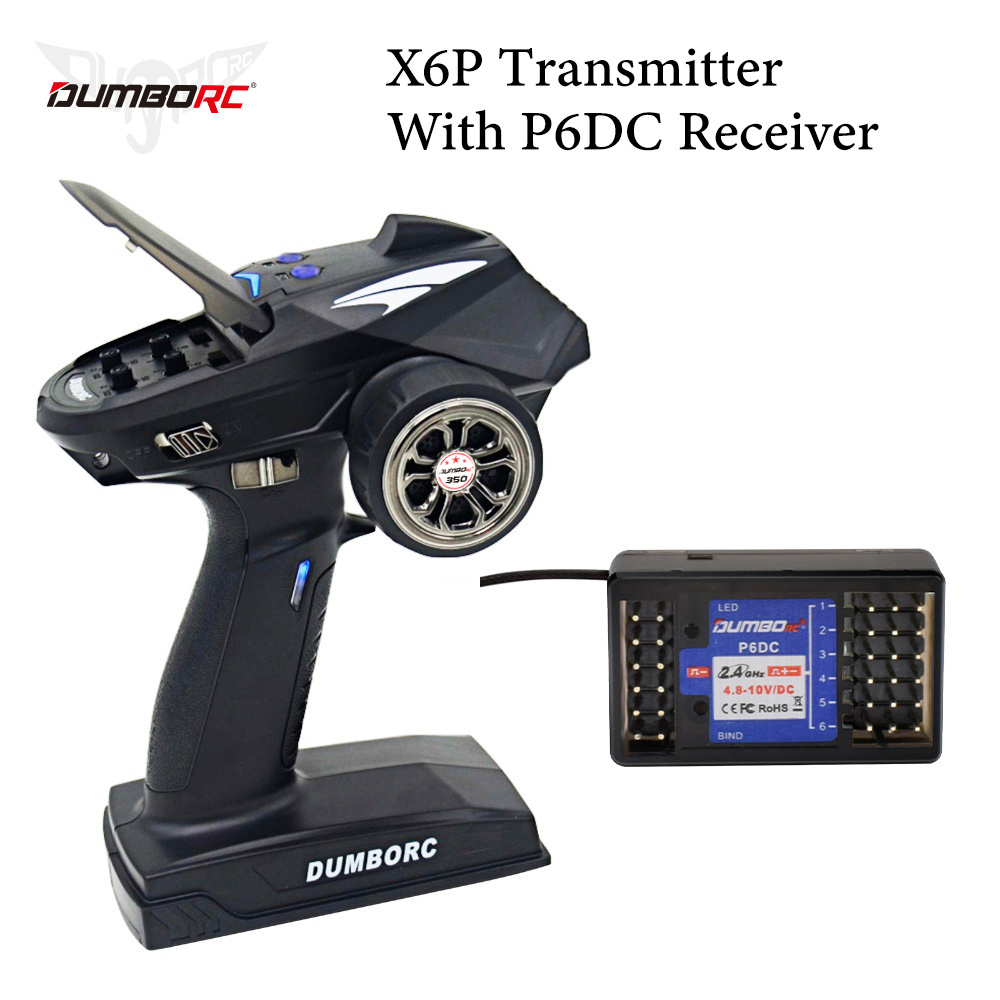 DUMBORC X6P 6CH 2.4G RC contrô - Radio Transmitter 6Ch avis et prix