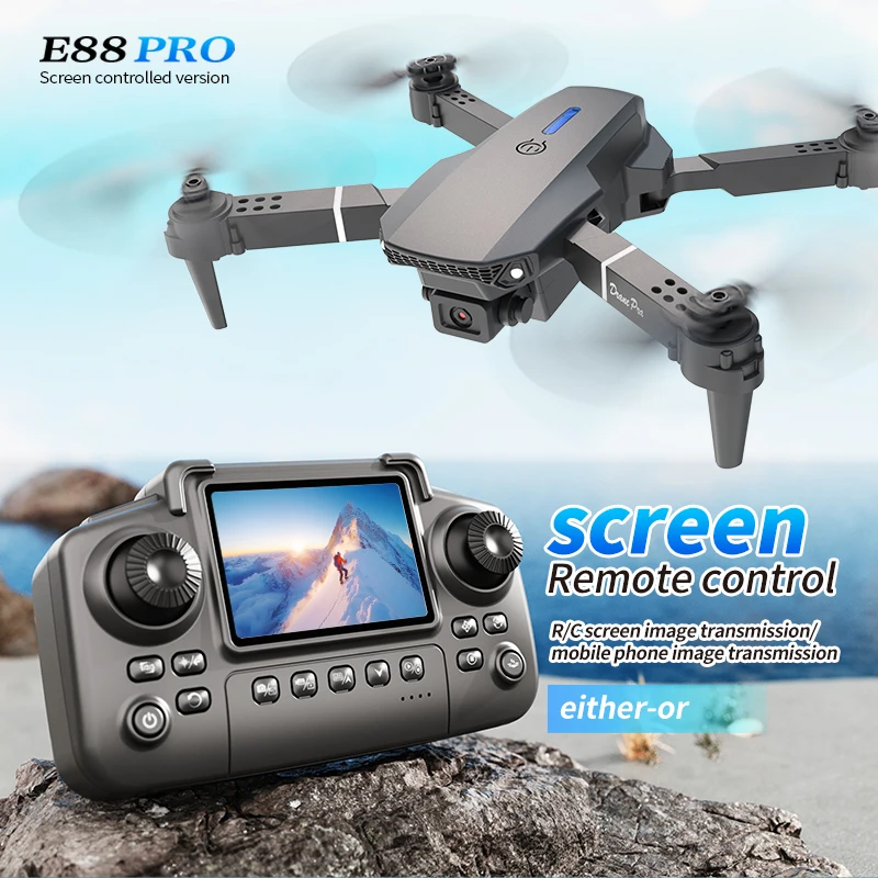 Drone professionnel E88 PRO av - Rc Hobby Helicopter avis et prix