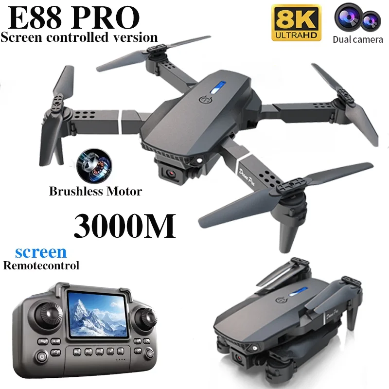 Drone professionnel E88 PRO av - Rc Hobby Helicopter avis et prix