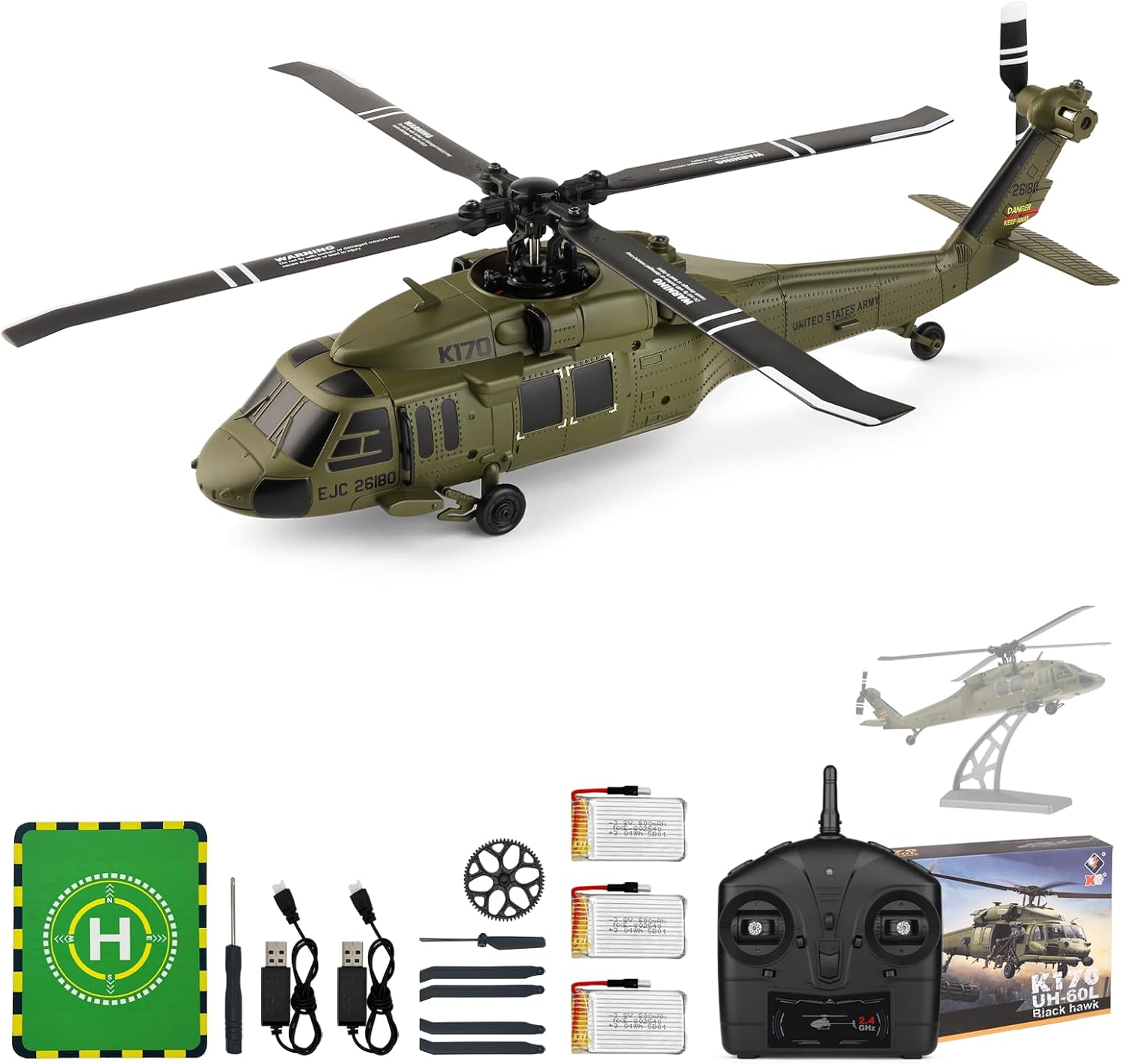 WLtoys K170 hélicoptère RC 4 c - Rc Hobby Grade avis et prix