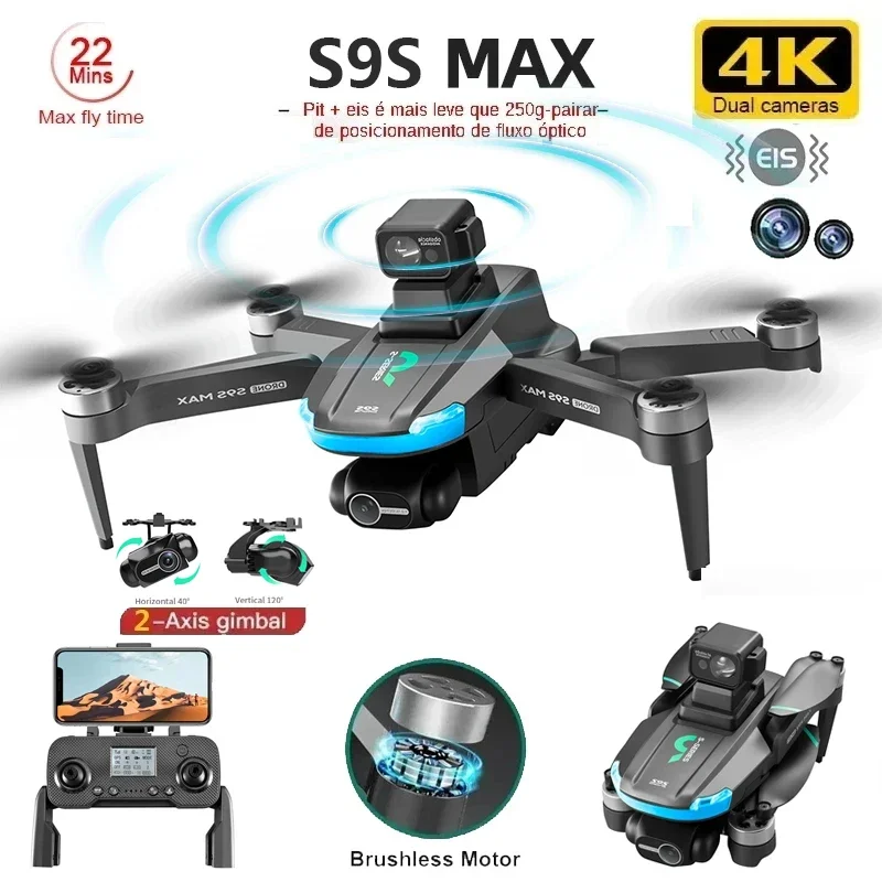 Nouveau S9S MAX MINI Drone 4K  - Top Rc Hobby Mini Xcub avis et prix