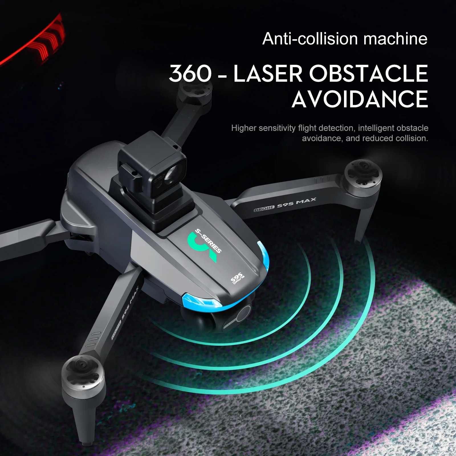 Nouveau S9S MAX MINI Drone 4K  - Top Rc Hobby Mini Xcub avis et prix