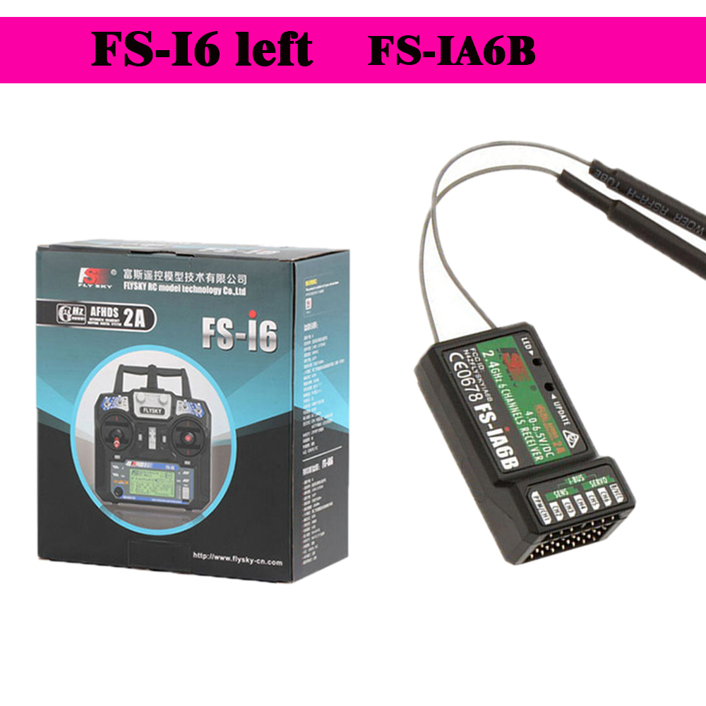 FLYSKY FS-I6 2.4GHz 6 Canal Té - Radio Transmitter 6Ch avis et prix