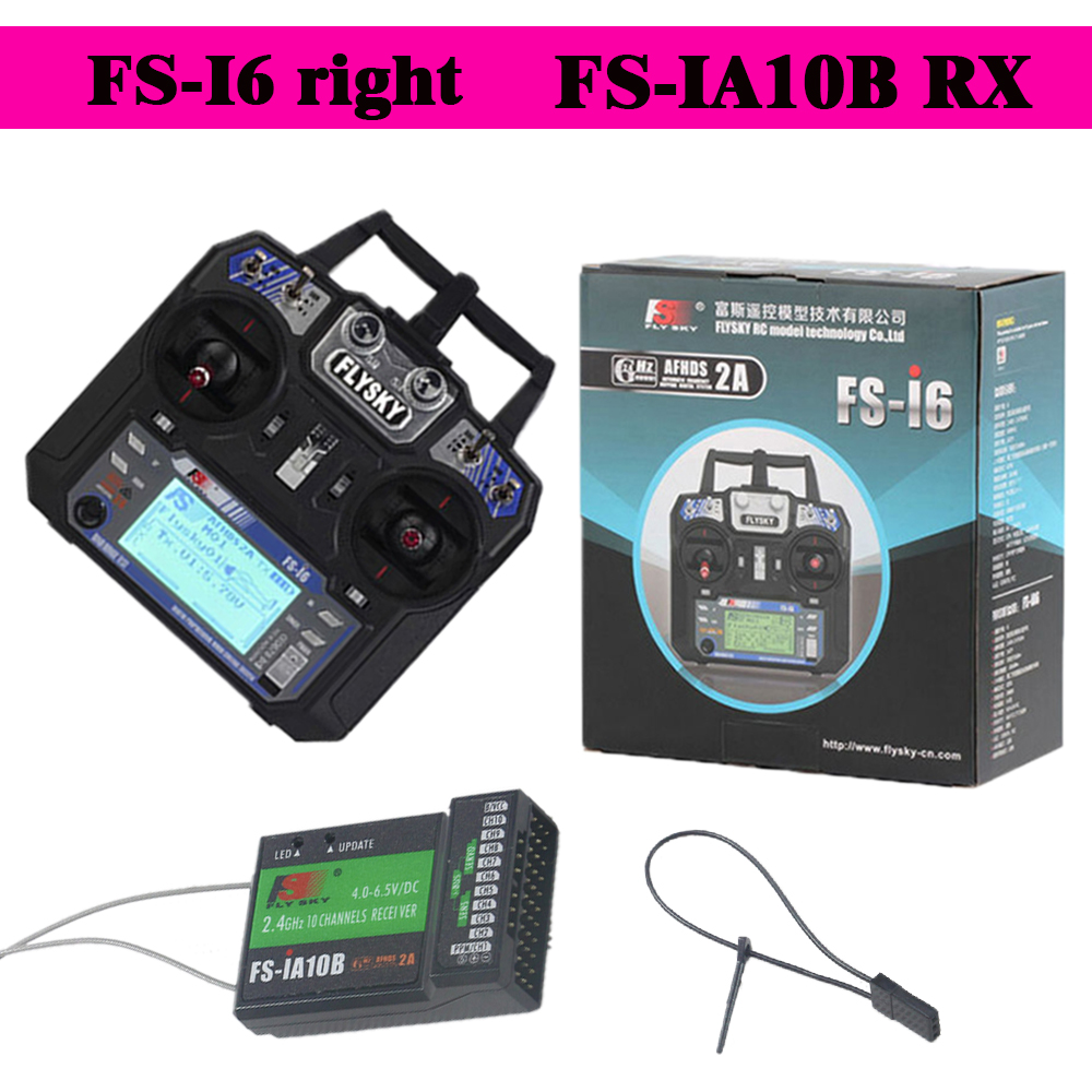 FLYSKY FS-I6 2.4GHz 6 Canal Té - Radio Transmitter 6Ch avis et prix