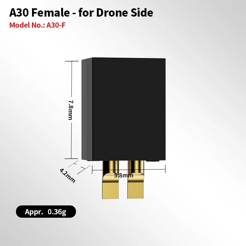 Connecteur femelle et mâle GAO - Top Rc Hobby Mini Xcub avis et prix