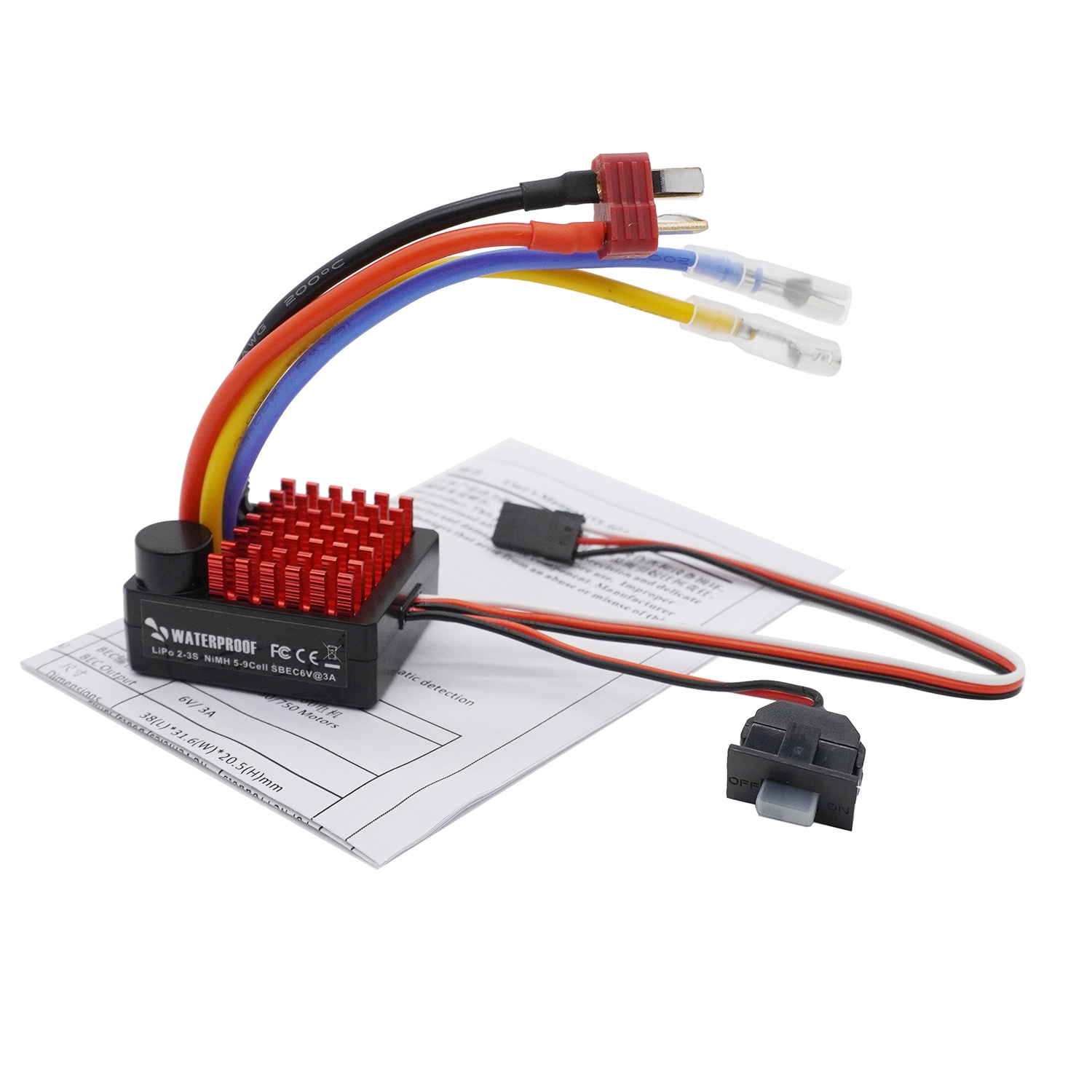9IMOD 1060 RTR 60A ESC contrôl - Esc Waterproof 60A avis et prix