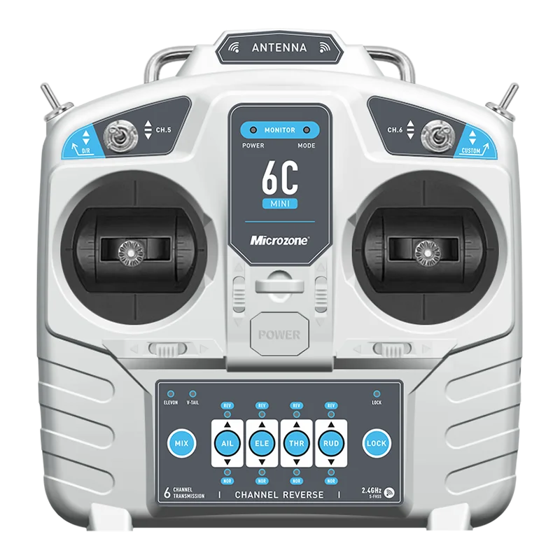 MicroZone-Contrôleur émetteur  - Radio Transmitter 6Ch avis et prix