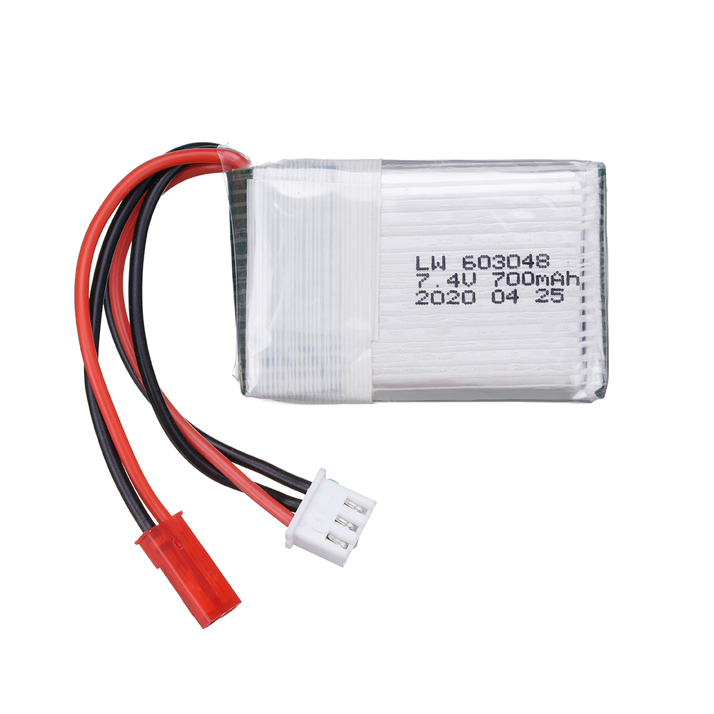 Batterie Lipo 7.4V 700mAh 25c  - Rc Hobby Helicopter avis et prix