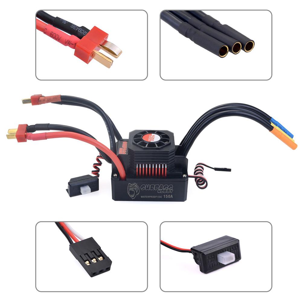 SURPASS HOBBY contrôleur de vi - Esc Waterproof 60A avis et prix