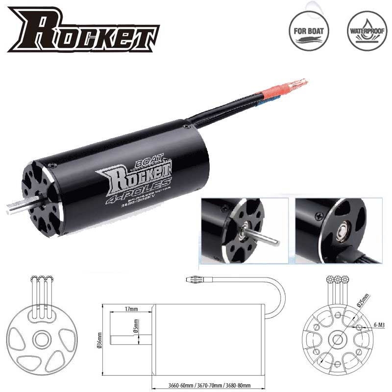 ROCKET-RC 2968 2958 2948 Moteu - Rc Hobbyking avis et prix