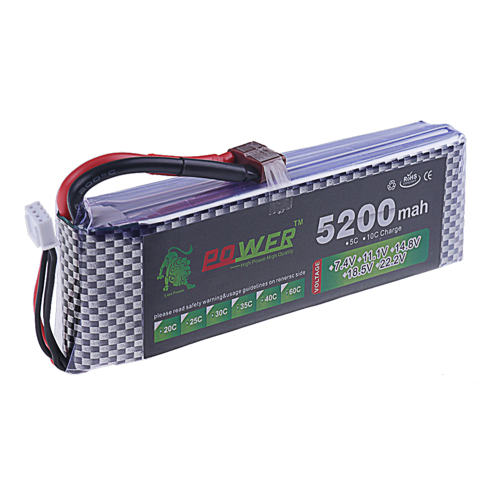 Batterie LiPo 3S 11.1V 5200mAh - Rc Hobby Helicopter avis et prix