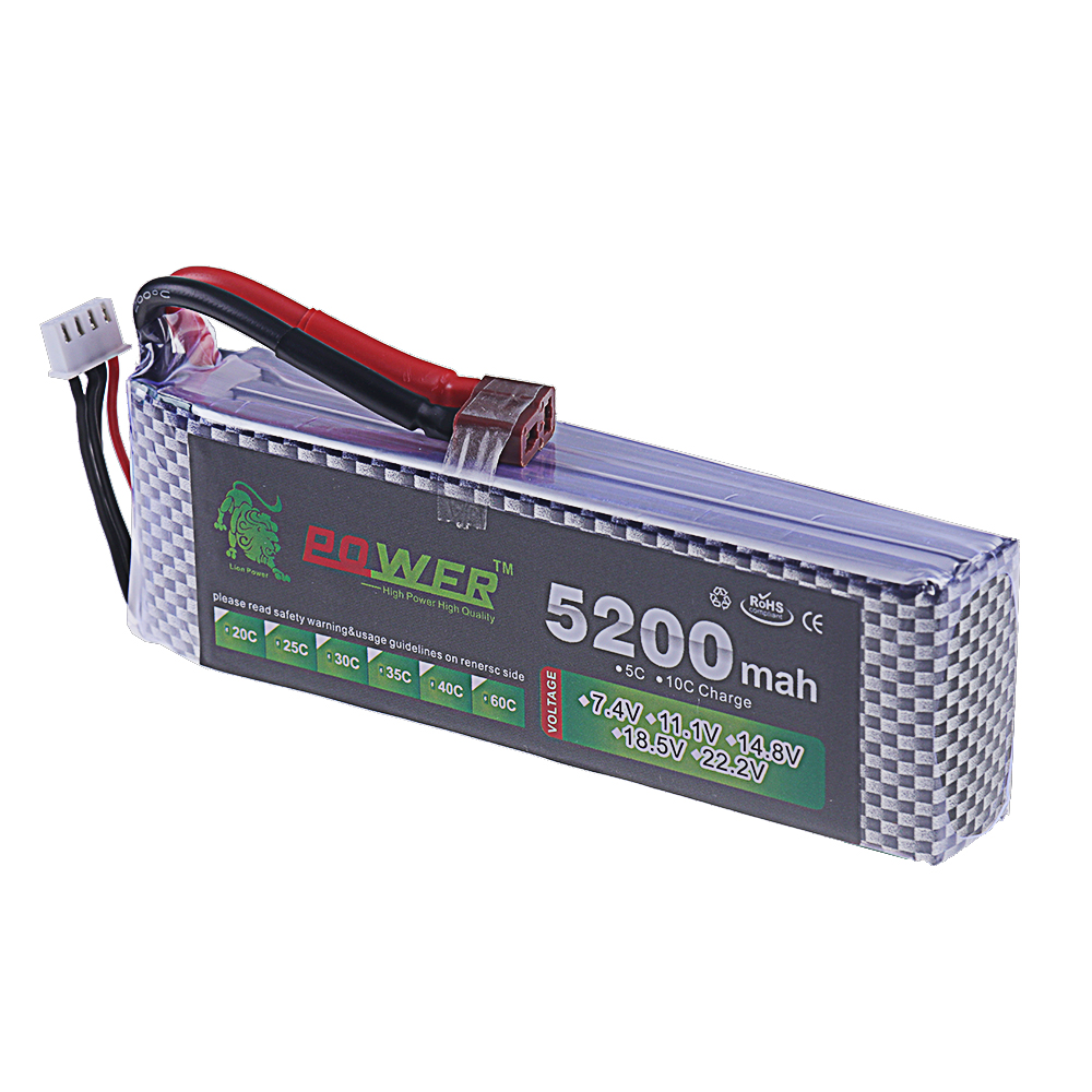 Batterie LiPo 3S 11.1V 5200mAh - Rc Hobby Helicopter avis et prix