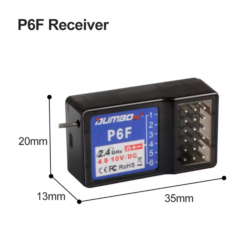 Système de radiocommande DUMBO - Radio Transmitter 6Ch avis et prix