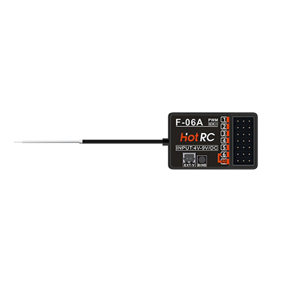 HOTRC DS-600 2.4GHz 6CH systèm - Radio Transmitter 6Ch avis et prix