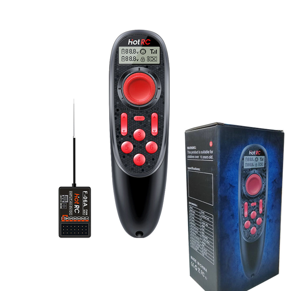 HOTRC DS-600 2.4GHz 6CH systèm - Radio Transmitter 6Ch avis et prix